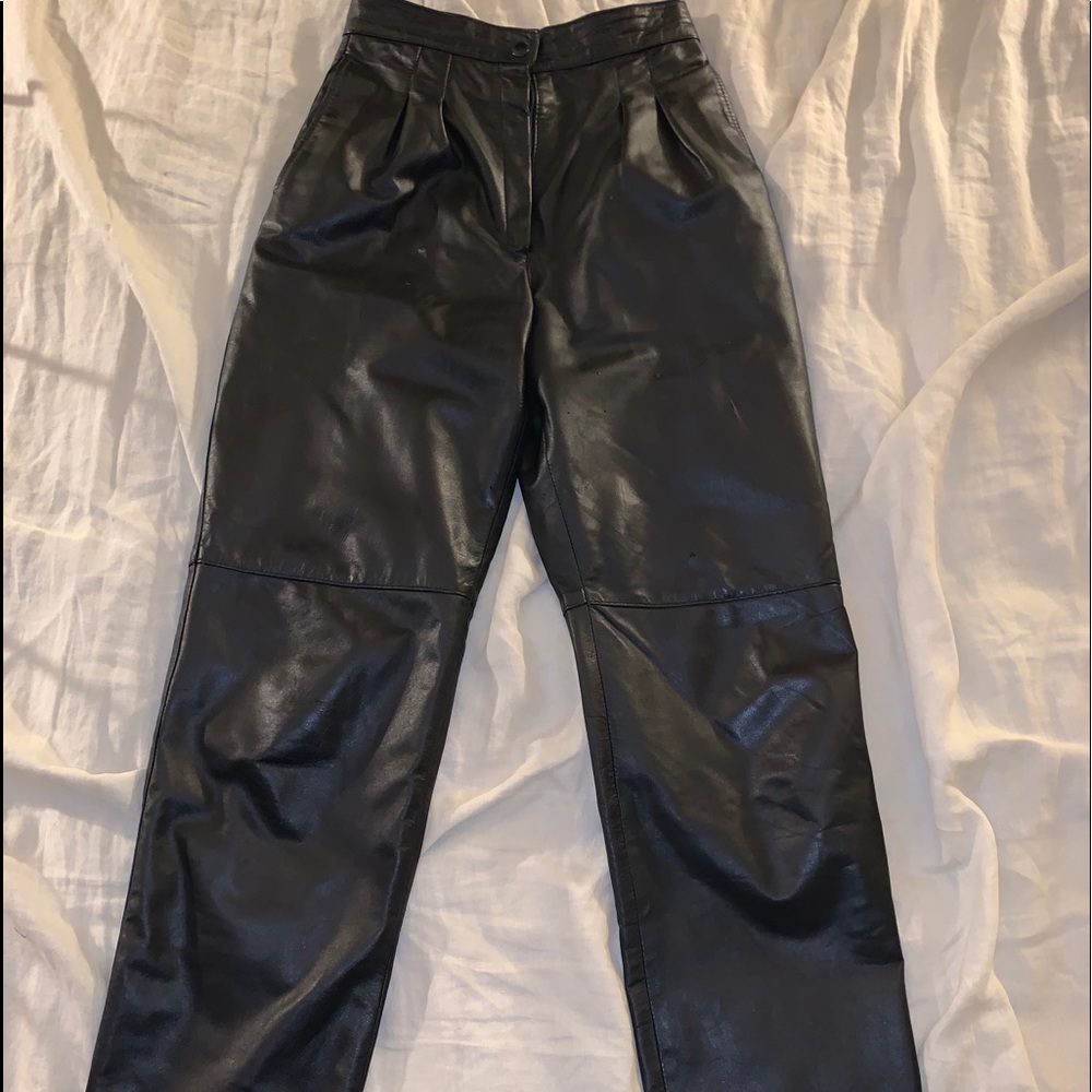 Vintage Leather Pants